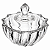 Potiche De Vidro Twist 12x12cm 62058 Wolff - Imagem 1