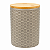 Potiche De Ceramica Cinza Beelisse 11x15,8cm 18249 Wolff - Imagem 1