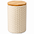 Potiche De Ceramica Branco Beelisse 11x15,8cm 18249 Wolff - Imagem 1
