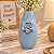 Vaso Ceramica Gardenia Flor 7,5x12,5cm Azul 18529 Wolff - Imagem 3