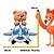 Escultura Ursinho Teddy Piloto De Aviao 16x17cm Resina 62228 - Imagem 3