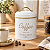 Porta Mantimentos P/ café Metal Olina Off White 15x11x12cm 21814 Wolff - Imagem 2