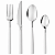 Faqueiro 16 Peças Istambul Aco Inox Branco 77013 4Pessoas - Imagem 2