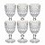 Taça De Água Brand C/6 C/Fio Dourado 320ml 28354 Wolff - Imagem 1