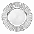 Sousplat Plastico Solar Prateado 33cm C/1UN 20550 - Imagem 1