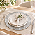Sousplat Plastico Solar Prateado 33cm C/1UN 20550 - Imagem 2