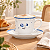 Xícara De Café C/1 90ml Ceramica Florescer Azul 18387 - Imagem 2