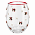 Copo Alto Natalino C/Laço 540ML C/1UN 1092943 - Imagem 1