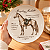 Prato De Sobremesa Cavalo Mangalarga Marchador Pet Mania 21,5cm Porto Brasil - Imagem 2