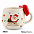 Caneca Natalina laço Vermelho 400ml 1UN - Imagem 3