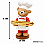 Bandeja Urso Natalino RS5716 1 Unidade 35cm Tok da Casa - Imagem 3