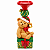 Escultura Urso Decorativo Natalino 29cm 1unid RS5371 - Imagem 1