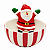 Prato Natalino Bowl Papai Noel 5cm MP1860 - Imagem 1