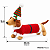 Almofada Natalina Pet Mania Cachorro Vermelho 30cm BT4958 - Imagem 3