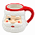 Caneca Natalina Papai Noel 12cm 1UN MP2398 - Imagem 1