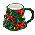 Caneca Natalina Arvore De Natal 9x15cm 1UN MP2400 - Imagem 1