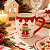 Caneca Natalina Ginger Branca 320ML 10cm 1UN MP943 - Imagem 2