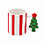 Caneca Natalina Circo De Noel Arvore 11cm 1UN MP2475 Tok Da Casa - Imagem 1