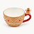 Caneca Natalina Circo De Noel Ginger 9cm 1UN MP2518 Tok Da Casa - Imagem 1