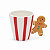 Caneca Natalina Circo De Noel Ginger 10,6cm 1UN MP2508 Tok Da Casa - Imagem 1