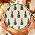 Prato Natalino De Sobremesa Arvore De Natal 24cm MP2460 Tok Da Casa - Imagem 2