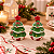 Kit Saleiro e Pimenteiro Arvore De Natal 8cm Cerâmico MP2467 - Imagem 2