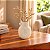 Vaso Ceramica Bege 20x14,5cm 23816 Mart - Imagem 2