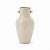 Vaso Ceramica Bege 27,5x14,5cm 23818 Mart - Imagem 1