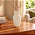 Vaso Ceramica Bege 27,5x14,5cm 23818 Mart - Imagem 2