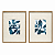Quadro Decorativo Em MDF E Vidro 40x30cm 23877 2Pc Mart - Imagem 1