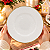 Prato Natalino Sousplat Borda Dourado 33cm 1Unid MP2284 PVC - Imagem 2