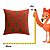 Almofada Natalina Arvore De Natal 45x45 Decortextil - Imagem 4