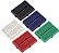 Protoboard 170 furos color kit com 4 pçs - Imagem 1