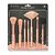 Kit com 07 Pincéis para Maquiagem KP9-4 - Macrilan - Imagem 4