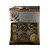 Kit com Glitter Flocado e Fino Dourado - D&Z - Imagem 1