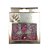Kit com Glitter Flocado e Fino Rosa - D&Z - Imagem 1
