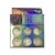 Kit com Glitter Flocado e Fino Branco com 6 Unidades - FN Fan Nails - Imagem 1