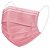 Pacote com 12 Máscaras Descartáveis Rosa - NTFlex - Imagem 1