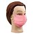 Pacote com 12 Máscaras Descartáveis Rosa - NTFlex - Imagem 2