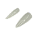 Unha Postiça Stiletto Leitosa com 100 Unidades - Kaisa - Imagem 2