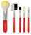 Kit com 5 Pincéis para Maquiagem Princess KP9-6  – Macrilan - Imagem 4