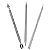 Kit com 3 Peças para Manicure - Diamanty Acesórios - Imagem 1