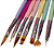 Kit com 7 Pincéis para Unhas - Imagem 1