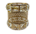Porta Pincéis Dourado Modelo 3 - Imagem 1