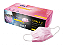 Caixa com 50 Máscaras Descartáveis Rosa - Volk - Imagem 1