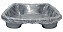 Protetor de Bacia PEDICURE com 50 Unidades - NTFlex - Imagem 1