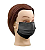 Pacote com 12 Máscaras Descartáveis PRETA - NTFlex - Imagem 2