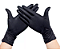Caixa com 100 Unidades de Luva Nitrilo SEM Pó PRETA - Uni Gloves - Imagem 2