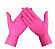 Caixa com 100 Unidades de Luva Latex COM PÓ ROSA - Uni Gloves - Imagem 2