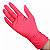 Caixa com 100 Unidades de Luva Latex com Pó Vermelha - Uni Gloves - Imagem 2